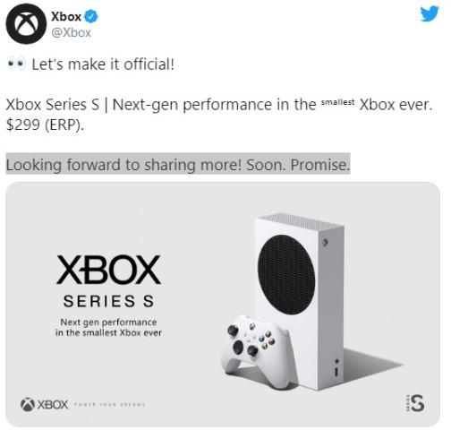 Microsoft revela preço e design do novo Xbox Series S