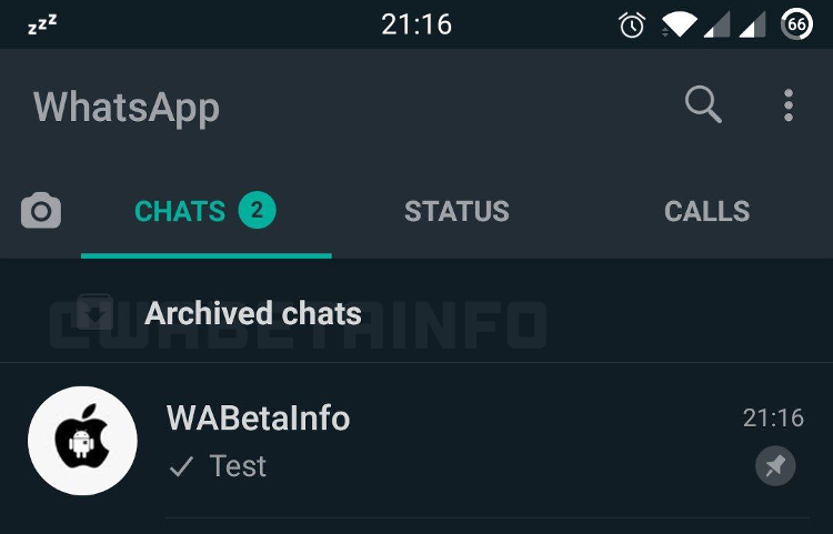 WhatsApp vai permitir arquivar conversar para sempre