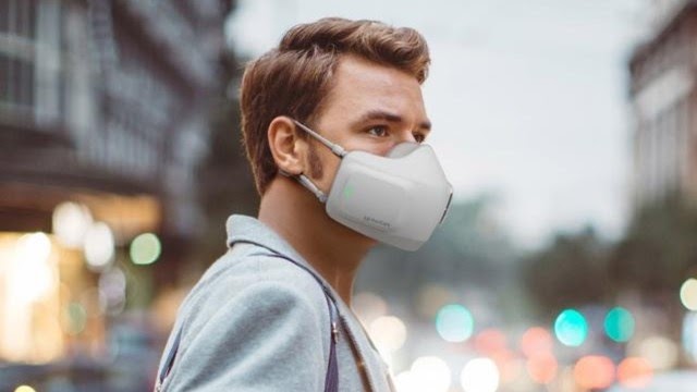 LG desenvolve máscara tecnológica que protege e purifica o ar