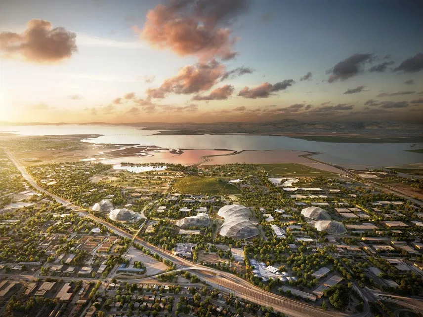 Google revela planos para seu novo campus ecologicamente correto