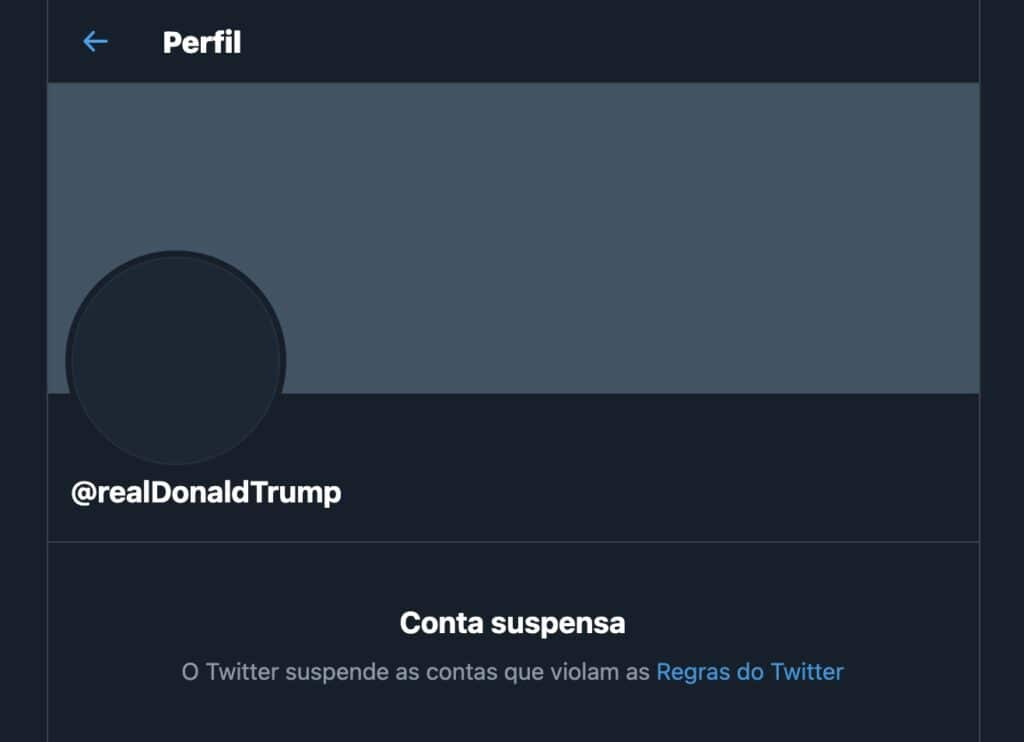 Eleições USA: Twitter bane permanentemente conta de Donald Trump